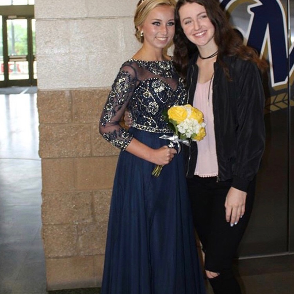 Navy blue, Jovani Prom Dress
